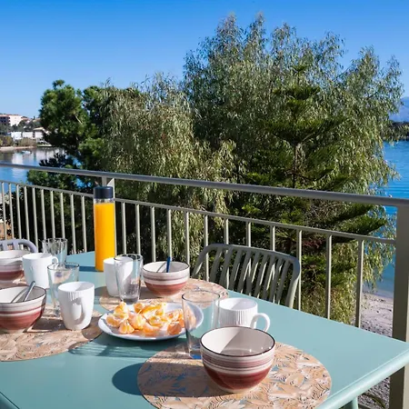 Marmel Seaside Apartment-brandnew Beachfront In * Nydri (Lefkada)